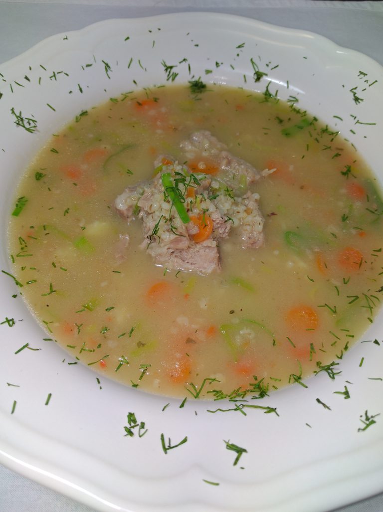 barley soup — krupnik
