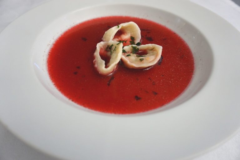 beetroot soup — barszcz czerwony