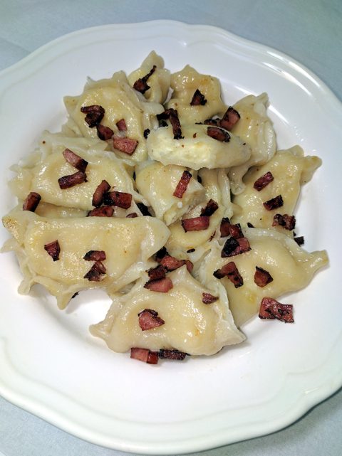 pierogies potato and farmers cheese