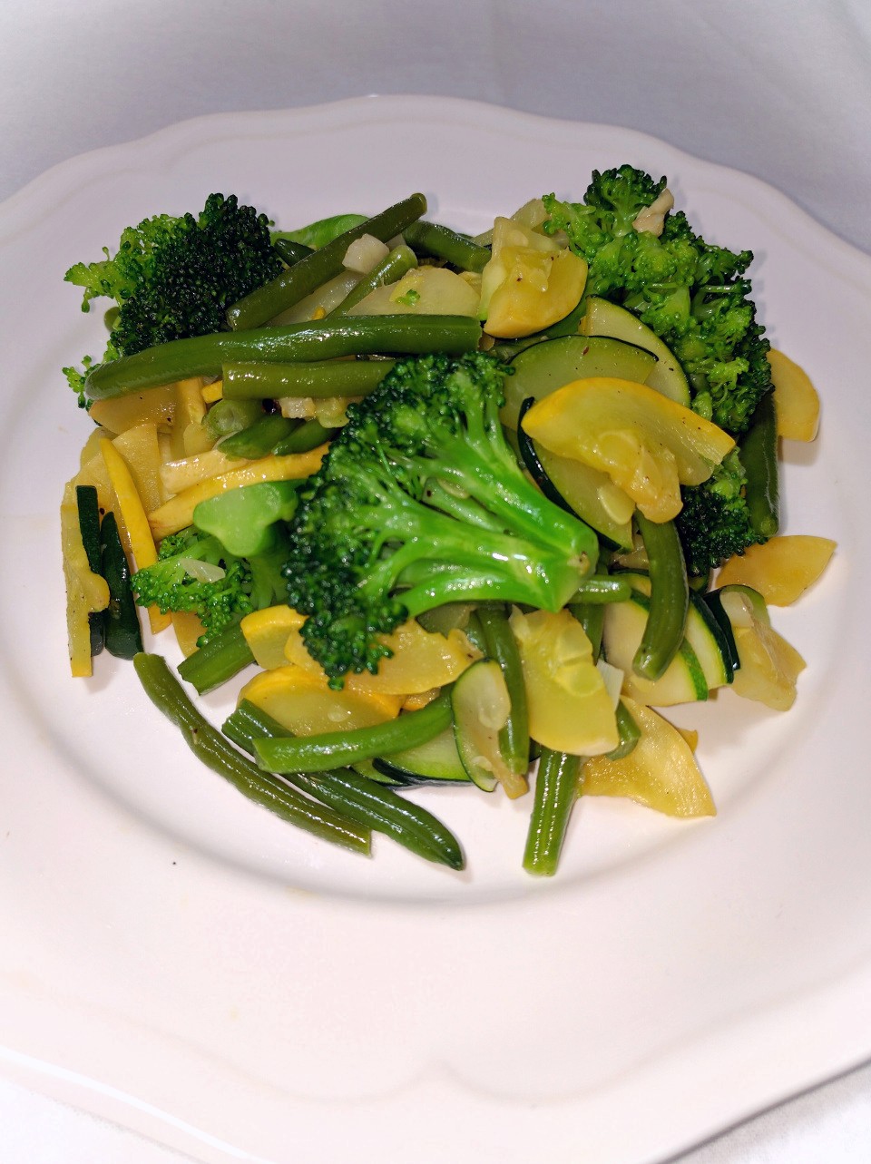steamed mixed vegetables